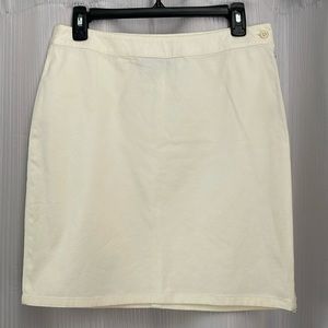 Lauren Ralph Lauren Cream‎ Midi Skirt